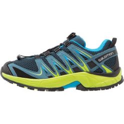 Salomon Obuwie do biegania Szlak reflecting pond/lime green/hawaiian. Niebieskie buty chłopięce sportowe Salomon, z gumy, do biegania. Za 279,00 zł.
