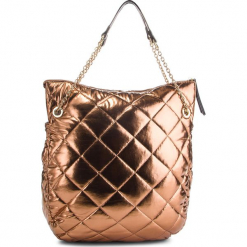 Torebka TWINSET - Hobo OA8TBN Bronzo Lamino. Żółte torebki klasyczne damskie marki Twinset, z materiału. Za 719,00 zł.