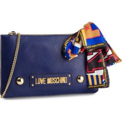 Torebka LOVE MOSCHINO - JC4042PP17LD0750 Blu. Niebieskie torebki klasyczne damskie Love Moschino, bez wzorów, ze skóry ekologicznej, wizytowe, bez dodatków. W wyprzedaży za 379,00 zł.