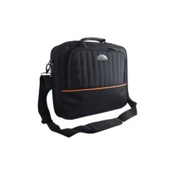 Torba do laptopa Modecom Cleveland 16-17". Brązowe torby na laptopa Modecom, w paski, z materiału. Za 48,55 zł.
