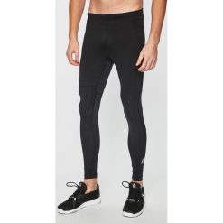 Reebok - Legginsy. Czarne spodnie męskie Reebok, s, bez wzorów, z elastanu, sportowe. W wyprzedaży za 139,90 zł.