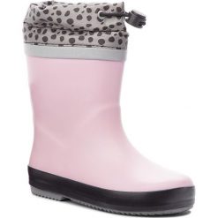 Kalosze CLARKS - Tarri Tie 261385037 Pink Combi. Różowe kalosze dziewczęce marki Clarks. W wyprzedaży za 149,00 zł.