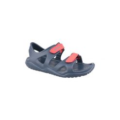 Buty do sportów wodnych Dziecko Crocs Swiftwater River Sandal K 204988-4BA. Szare buty chłopięce sportowe Crocs, bez zapięcia. Za 109,99 zł.