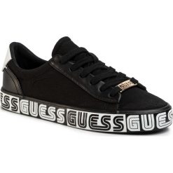 Sneakersy GUESS - Greha6 FL6GR6 FAB12 BLACK. Czarne półbuty damskie Guess, ze skóry ekologicznej. W wyprzedaży za 299,00 zł.