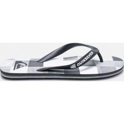 Quiksilver - Japonki. Szare klapki męskie marki Quiksilver, z materiału. W wyprzedaży za 49,90 zł.