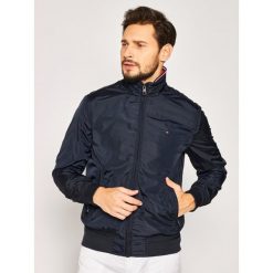 Kurtka bomber TOMMY HILFIGER Stripe Rib MW0MW12230. Szare kurtki męskie TOMMY HILFIGER, m, bez wzorów, z poliesteru, bez kaptura. W wyprzedaży za 689,00 zł.