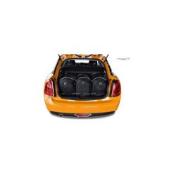 MINI COOPER, 2013- TORBY DO BAGAŻNIKA 3 SZT KJUST - 7028001. Brązowe torby podróżne KJUST, bez wzorów. Za 589,00 zł.