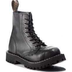 Glany STEEL - 113/O/B Black. Czarne buty zimowe damskie marki Steel, ze skóry. Za 269,00 zł.