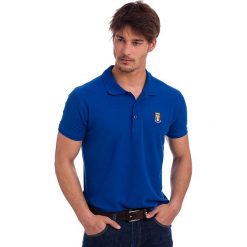 T-shirty chłopięce z krótkim rękawem: Koszulka polo w kolorze niebieskim
