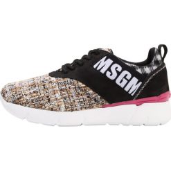 Trampki i tenisówki damskie: MSGM Tenisówki i Trampki black/gold/multicolor