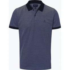 Gant - Męska koszulka polo, niebieski. Niebieskie koszulki męskie GANT, m, bez wzorów, bez rękawów. Za 379,95 zł.