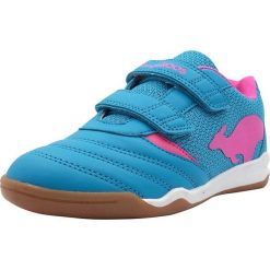 Buty sportowe "Chelo Comb" w kolorze turkusowo-różowym. Różowe buty dziewczęce sportowe KangaROOS, bez wzorów, bez zapięcia. W wyprzedaży za 57,95 zł.