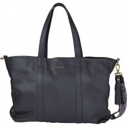 Skórzany shopper bag "Skylar" w kolorze czarnym - 53 x 38 x 14 cm. Czarne shopper bag damskie Marc O'Polo, z materiału, na ramię. W wyprzedaży za 864,95 zł.
