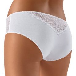 Figi klasyczne Daisy. Brązowe figi damskie marki Babell, s, z materiału. Za 24,99 zł.