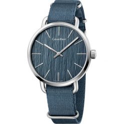 ZEGAREK CALVIN KLEIN Even K7B211WL. Niebieskie zegarki męskie marki Calvin Klein, ze stali. Za 1059,00 zł.