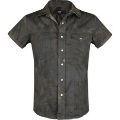 Koszule męskie: Black Premium by EMP Hard Decisions Koszula kamuflaż