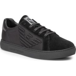 Sneakersy EMPORIO ARMANI - X4X279 XM035 A083 Black/Black/Black. Czarne sneakersy męskie Emporio Armani, bez zapięcia. Za 819,00 zł.