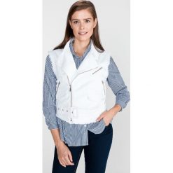 Pinko Nepeta Kamizelka Biały. Białe kurtki damskie Pinko, na wiosnę, s, bez wzorów, z elastanu. Za 1388,95 zł.