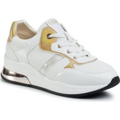 Sneakersy LIU JO - Karlie 80 4A0723 EX030 Milk S1400. Żółte półbuty damskie Liu Jo, ze skóry ekologicznej. W wyprzedaży za 379,00 zł.