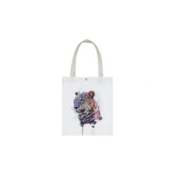 Torebka damska z printem na zakupy. Szare shopper bag damskie TXM. Za 19,99 zł.