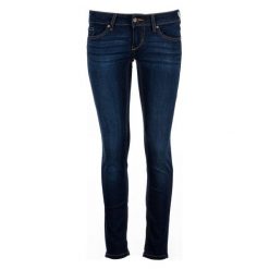 Mustang Jeansy Damskie Gina 30/30 Ciemnoniebieskie. Czarne rurki damskie Mustang, w paski, z jeansu. W wyprzedaży za 249,00 zł.