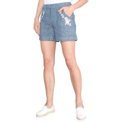TWINSET Szorty Niebieski. Niebieskie szorty damskie Twinset, xs, z haftami, z bawełny. Za 750,95 zł.