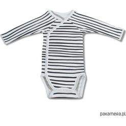Streaky Body- long sleeve. Body niemowlęce Pakamera, bez wzorów, bez rękawów. Za 85,00 zł.