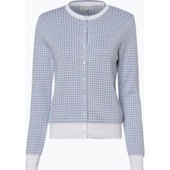 Marie Lund - Kardigan damski, niebieski. Niebieskie swetry damskie Marie Lund, xxl, w kratkę. Za 79,95 zł.