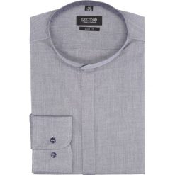 Koszula bexley 2443 długi rękaw slim fit granatowy. Niebieskie koszule męskie Recman, m, bez wzorów, bez kołnierzyka, z długim rękawem. Za 149,00 zł.