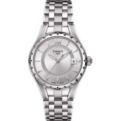 PROMOCJA ZEGAREK TISSOT T- LADY T072.210.11.038.00. Szare, analogowe zegarki damskie marki TISSOT, ze stali. W wyprzedaży za 1566,40 zł.