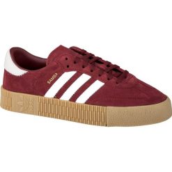 Adidas Originals Sambarose W F36268 38 Bordowe. Czerwone buty sportowe damskie Adidas, bez wzorów, ze skóry, sportowe. W wyprzedaży za 249,99 zł.