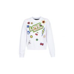 Bluzy Love Moschino W630610. Białe bluzy damskie marki Love Moschino. Za 615,30 zł.