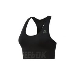 Biustonosze Reebok Sport Biustonosz WOR Meet You There Seamless Padded. Czarne biustonosze sportowe damskie marki Reebok Sport, s. Za 169,00 zł.