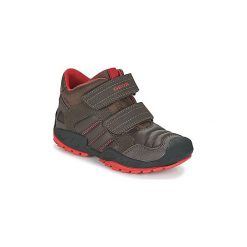 Buty Dziecko Geox J NEW SAVAGE BOY. Brązowe trampki chłopięce marki Geox. Za 231,20 zł.