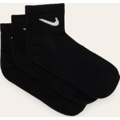 Nike - Skarpety (3-pack). Szare skarpetki męskie Nike, z nadrukiem, z elastanu. Za 49,90 zł.
