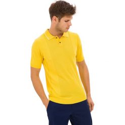 Koszulka polo w kolorze żółtym. Żółte koszulki polo męskie GALVANNI, xl, bez wzorów, polo, bez rękawów. W wyprzedaży za 249,95 zł.