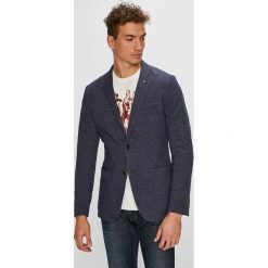 Tom Tailor Denim - Marynarka. Niebieskie garnitury męskie marki TOM TAILOR DENIM, z bawełny, klasyczne. W wyprzedaży za 339,90 zł.