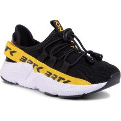 Sneakersy BARTEK - 55109/BL9 Czarny. Czarne trampki chłopięce Bartek, bez wzorów, ze skóry ekologicznej, na sznurówki. Za 139,00 zł.
