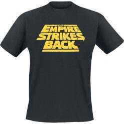 Star Wars Episode 5 - The Empire Strikes Back T-Shirt czarny. Czarne koszulki męskie Star Wars, m, z nadrukiem, retro, z okrągłym kołnierzem. Za 54,90 zł.