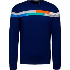 Sweter CHERVO NORIMBERGA. Szare swetry męskie Chervo, bez wzorów, z dzianiny, sportowe, bez kołnierzyka, bez kaptura. Za 730,00 zł.