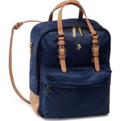 Plecak U.S. POLO ASSN. - Houston V Backpack Bag BEUHU0621WIP/292 Navy/Beige. Niebieskie plecaki damskie U.S. Polo Assn., bez wzorów, z materiału. W wyprzedaży za 269,00 zł.