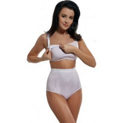 Bielizna ciążowa: Biustonosz BM 593 Lula Różowy 75G/H