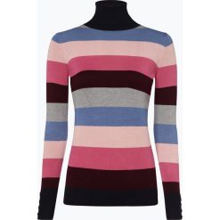 Marie Lund - Sweter damski, niebieski. Niebieskie golfy damskie Marie Lund, l, w paski. Za 99,95 zł.