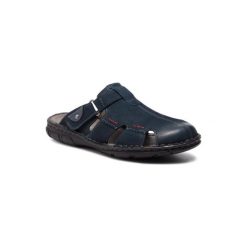 LASOCKI FOR MEN MI08-C271-320-01. Pomarańczowe kapcie męskie ze skóry. Za 119,99 zł.