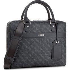 Torba na laptopa GUESS - Uptown Logo HM6210 POL74 Blu. Niebieskie plecaki męskie marki Guess, z aplikacjami. W wyprzedaży za 289,00 zł.