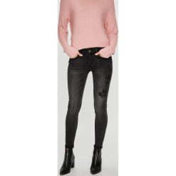 Medicine - Jeansy Secret Garden. Czarne jeansy damskie marki MEDICINE, bez wzorów, z elastanu. Za 79,90 zł.