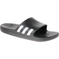 Adidas Aqualette Slide CG3540 42 Czarne. Czarne kapcie męskie Adidas, z syntetyku. W wyprzedaży za 79,99 zł.
