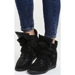 Sneakersy damskie: Czarne Sneakersy Want You Tonight