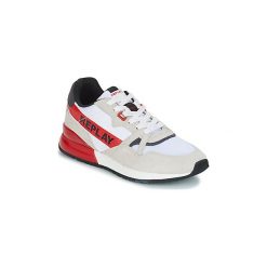 Buty Replay DAWROS. Białe trampki męskie marki Replay, bez wzorów, bez zapięcia. Za 439,00 zł.