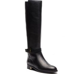 Oficerki TORY BURCH - Brooke 25mm Knee Boot 51529 Perfect Black 006. Czarne kozaki damskie Tory Burch, z materiału, przed kolano, na wysokim obcasie. Za 2099,00 zł.